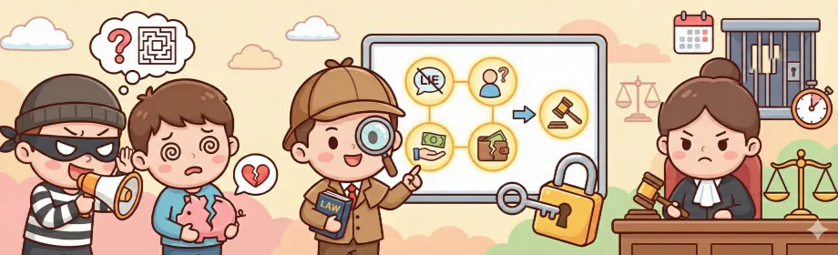 詐欺罪如何成立？破解詐欺難成立迷思，一次看懂構成要件與刑期