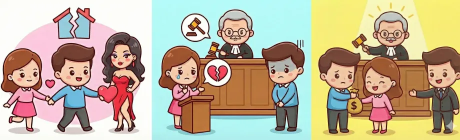 妨害家庭罪構成要件與侵害配偶權求償全解析：怎樣才算妨礙家庭？